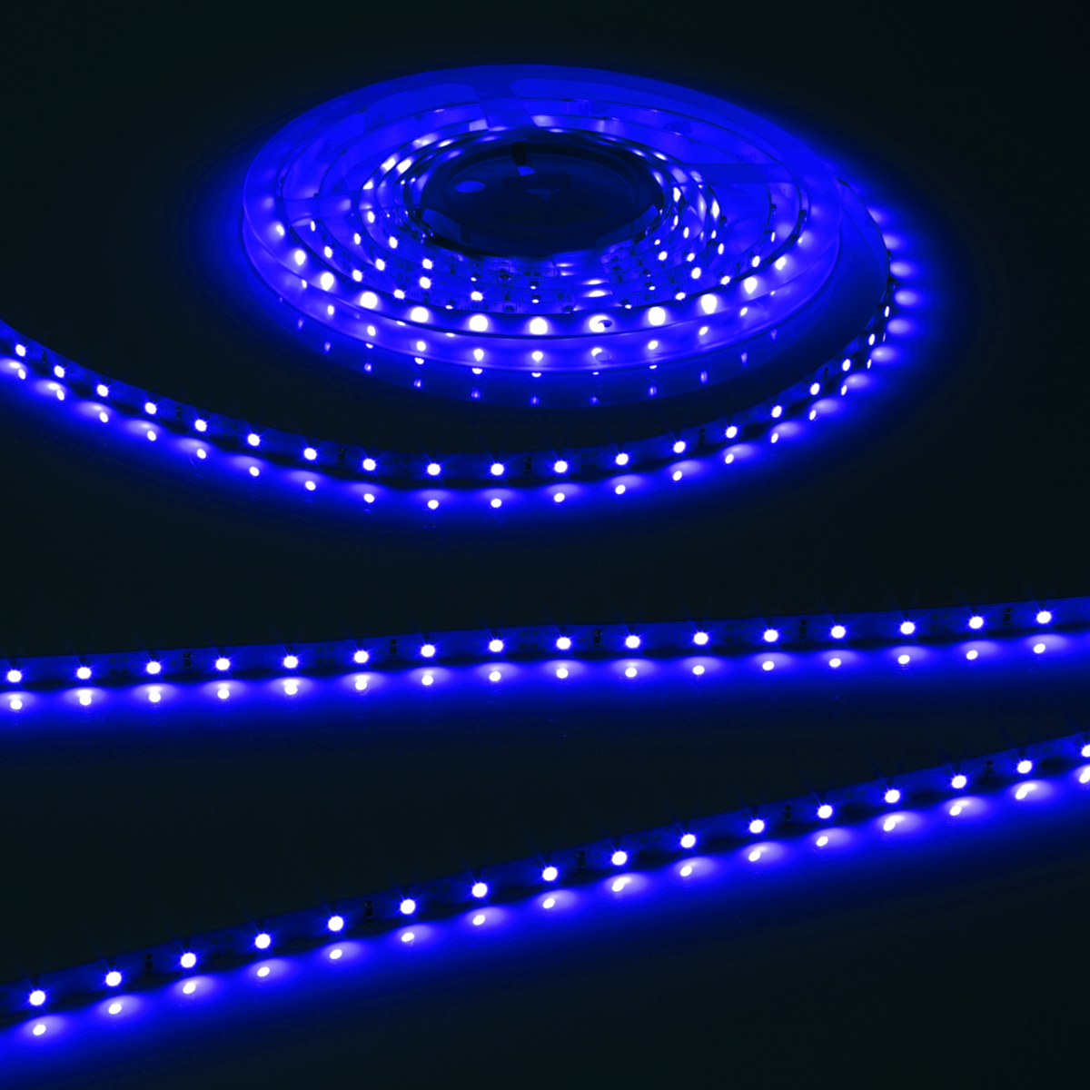 12V IP20 LED Flex Blue (5 metres)