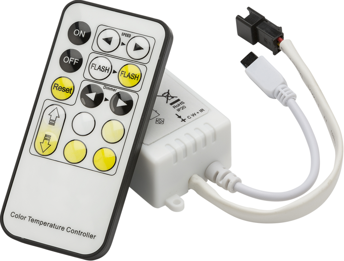 12V / 24V IR Controller and Remote - CCT