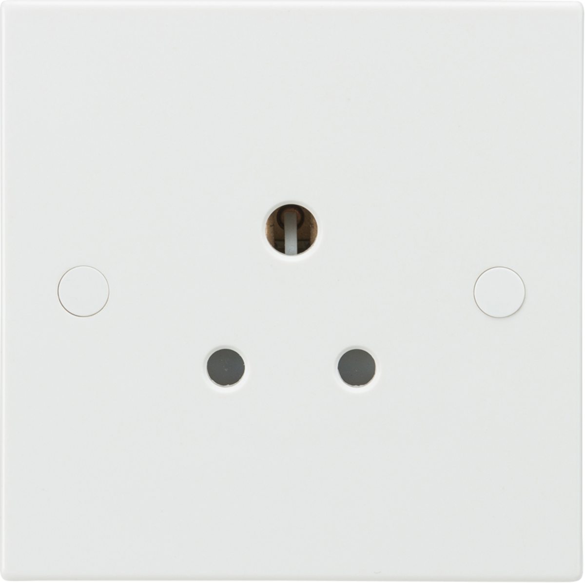 5A Unswitched Round Pin Socket