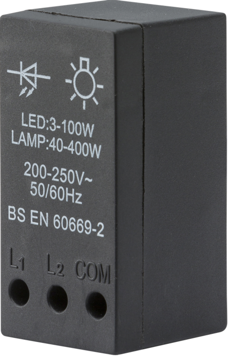 40-400W (3-100W LED) Leading Edge Dimmer Module
