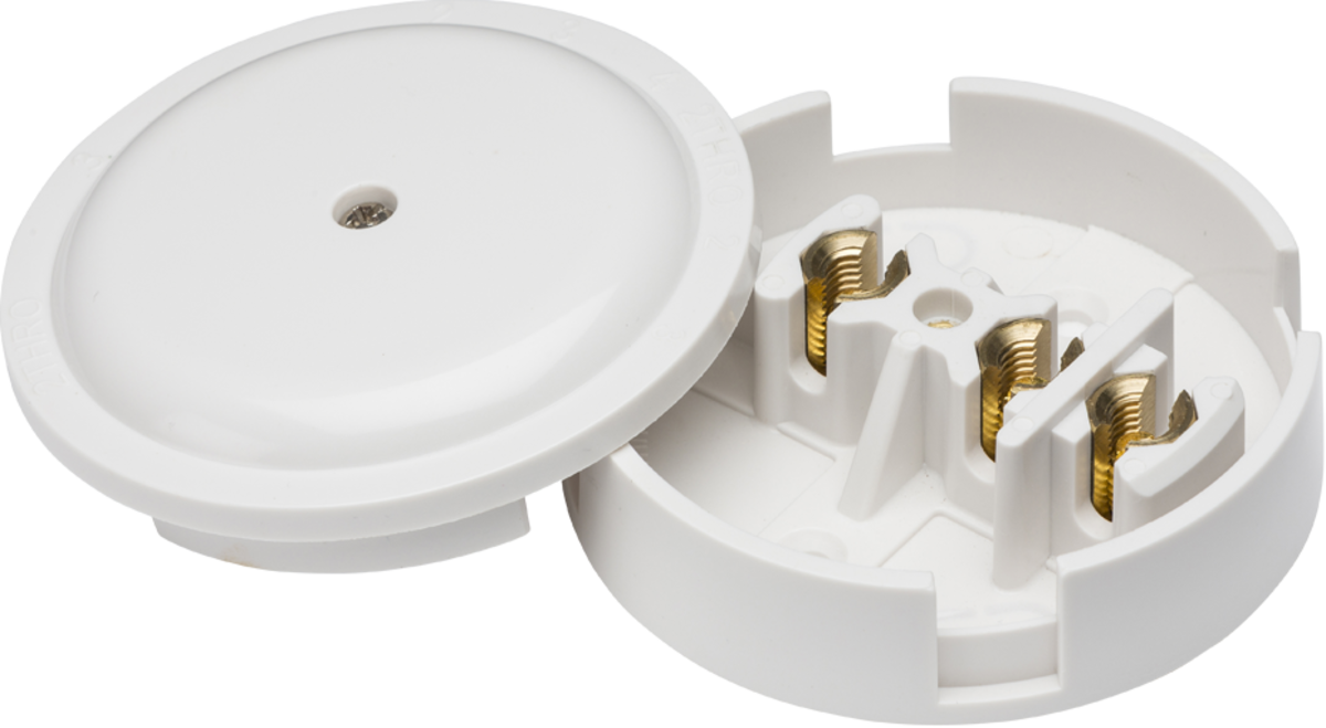 30A Junction Box 3-Terminal - White (89mm)