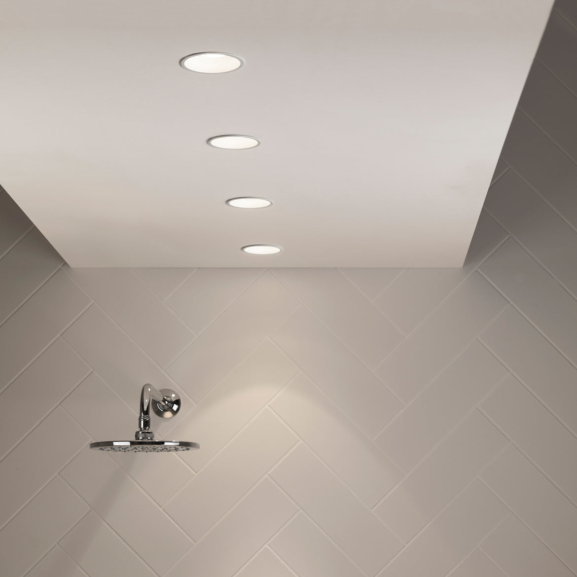 Minima Round IP65 Fire-Rated LED Matt White