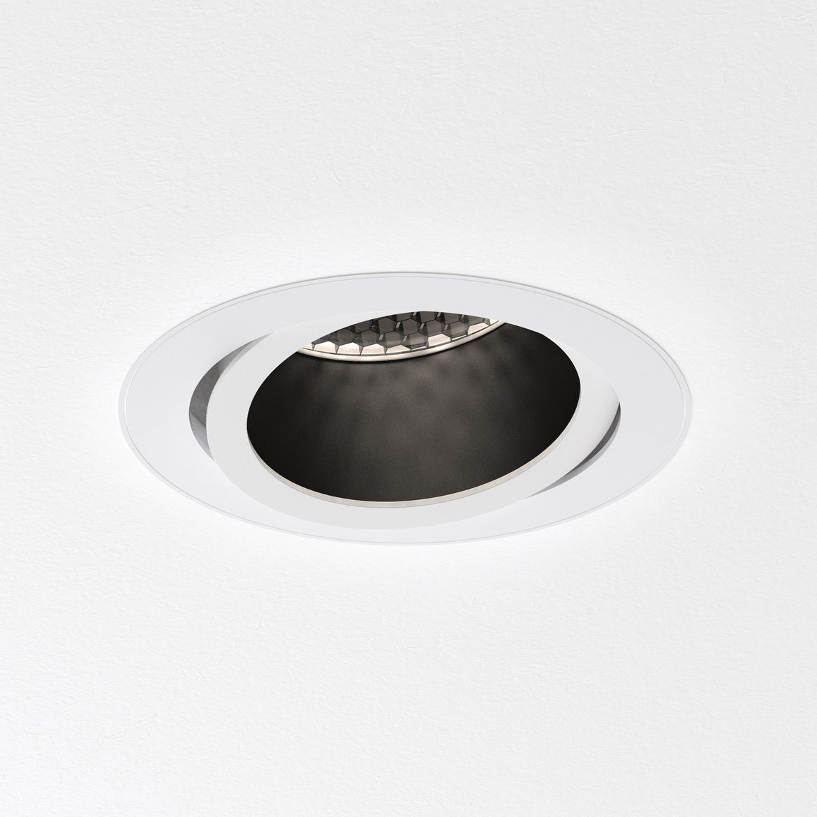 Pinhole Slimline Round Flush Adjustable Fire-Rated Matt White
