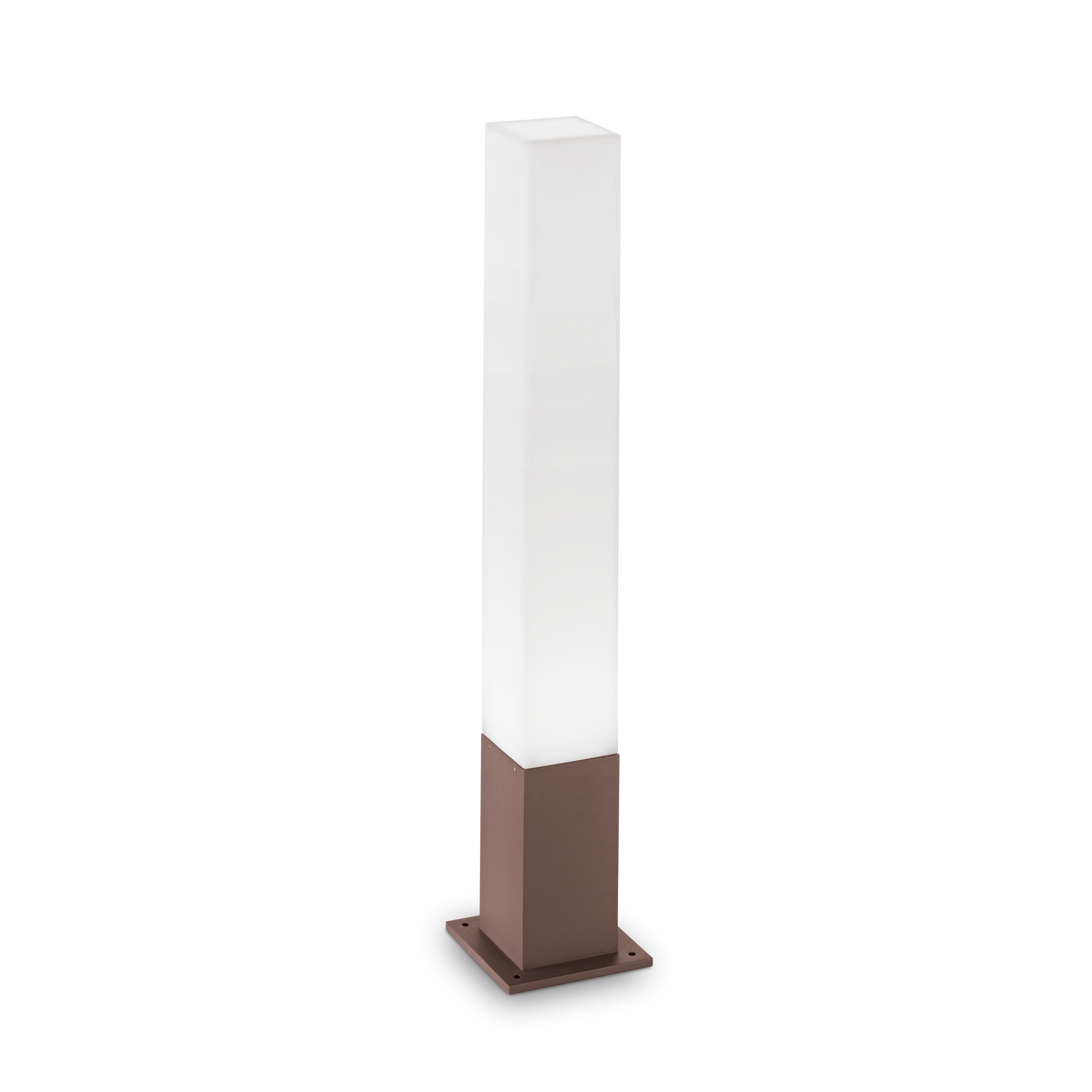 Ideal Lux 213088,Category_Floor Lamps,OUTDOOR,Finish_ EDO OUTDOOR PT1 SQUARE COFFEE