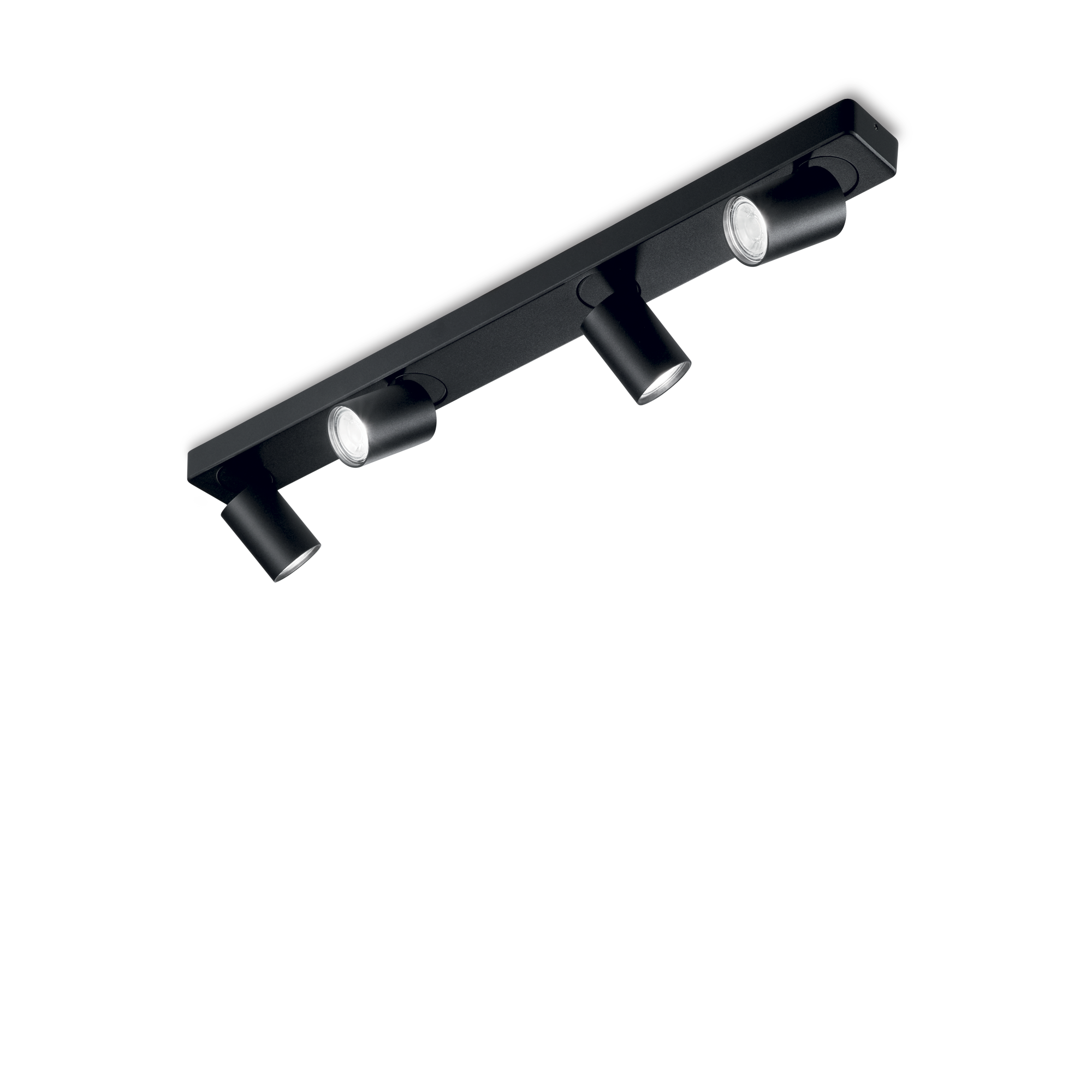 Ideal Lux 229072,Category_Flush Ceiling Lights,TECNICO,Finish_ RUDY PL4 NERO