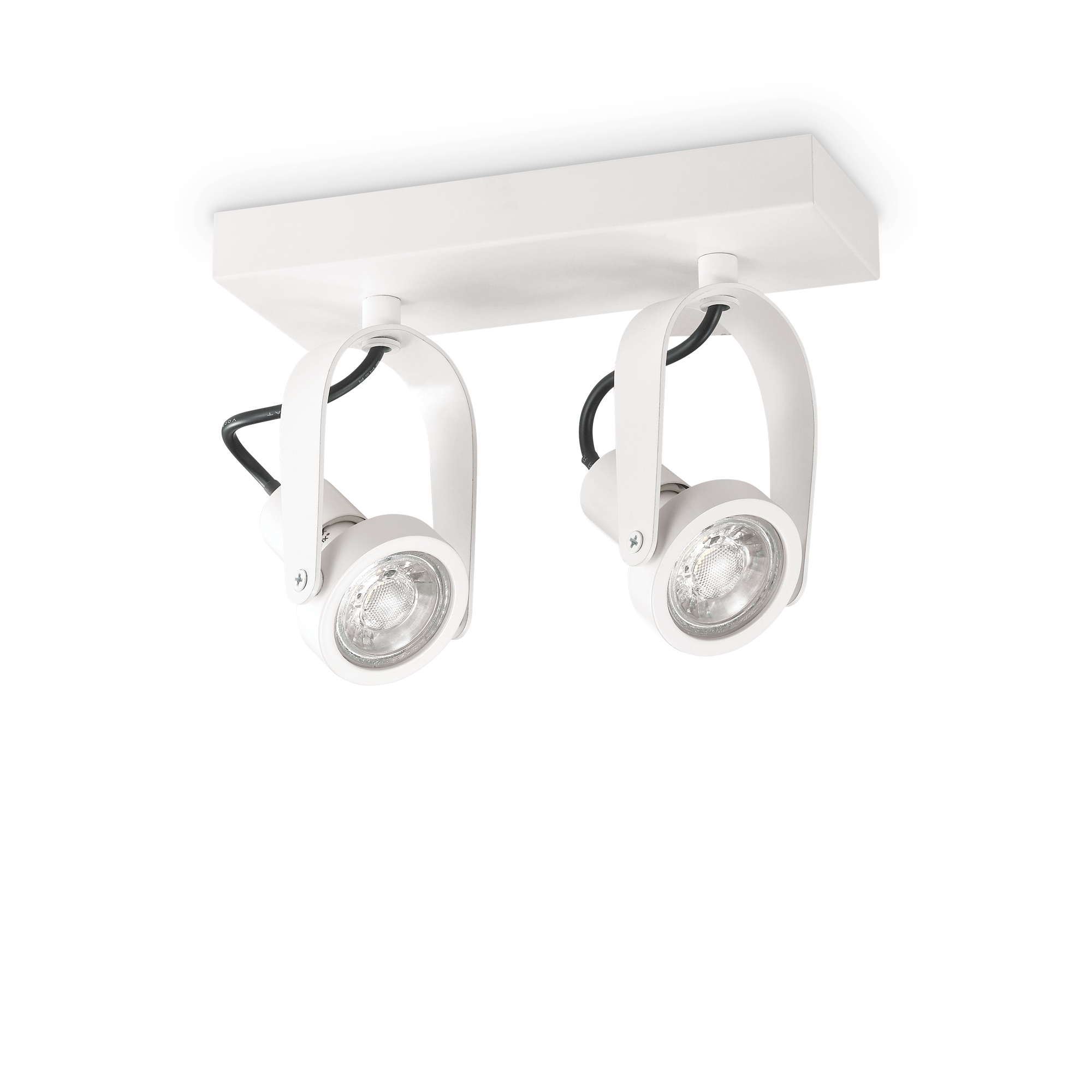 Ideal Lux 229577,Category_Flush Ceiling Lights,TECNICO,Finish_ GLIM COMPACT PL2 BIANCO