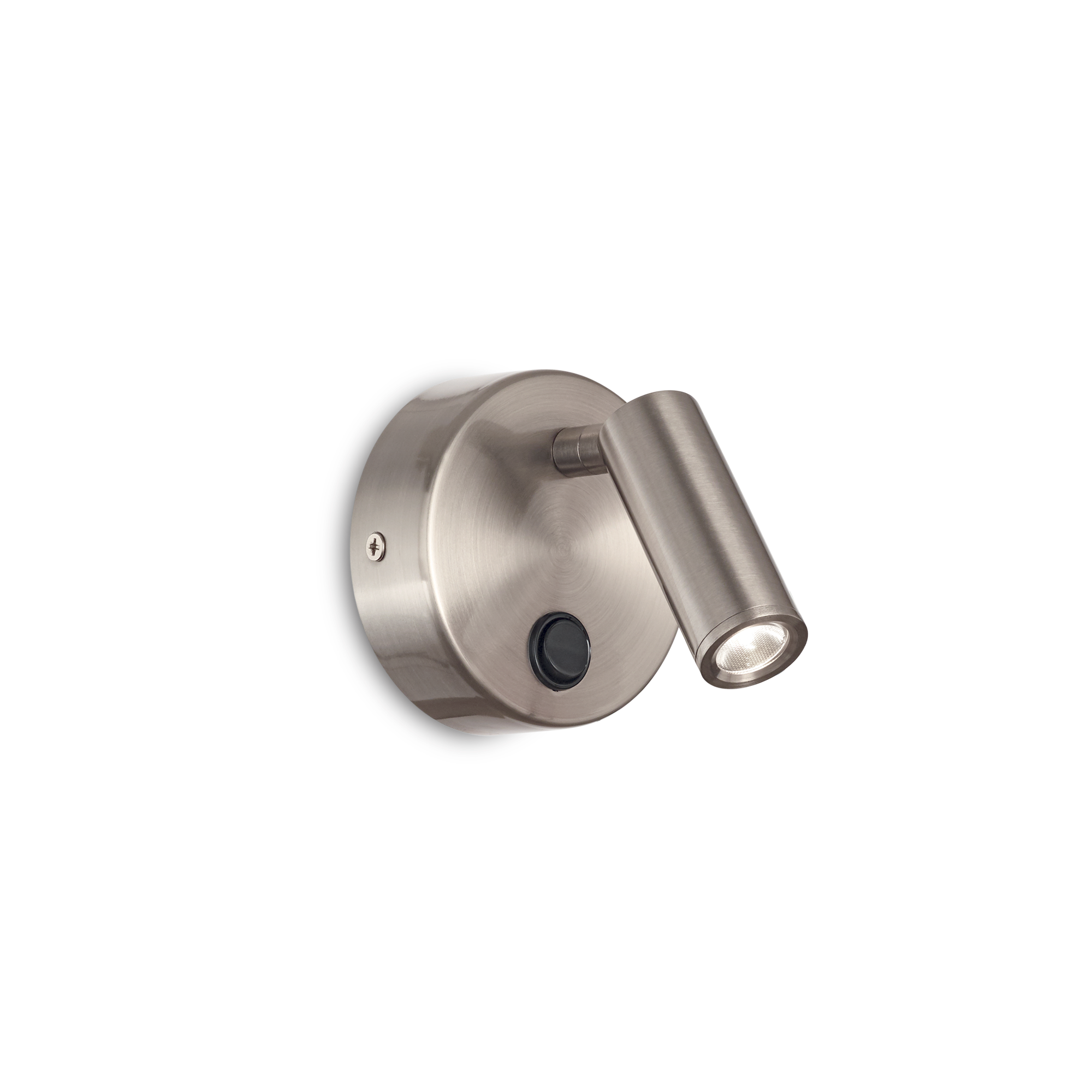 Ideal Lux 233673,Category_Wall Lights,MODERNO,Finish_ PAGE AP ROUND NICKEL
