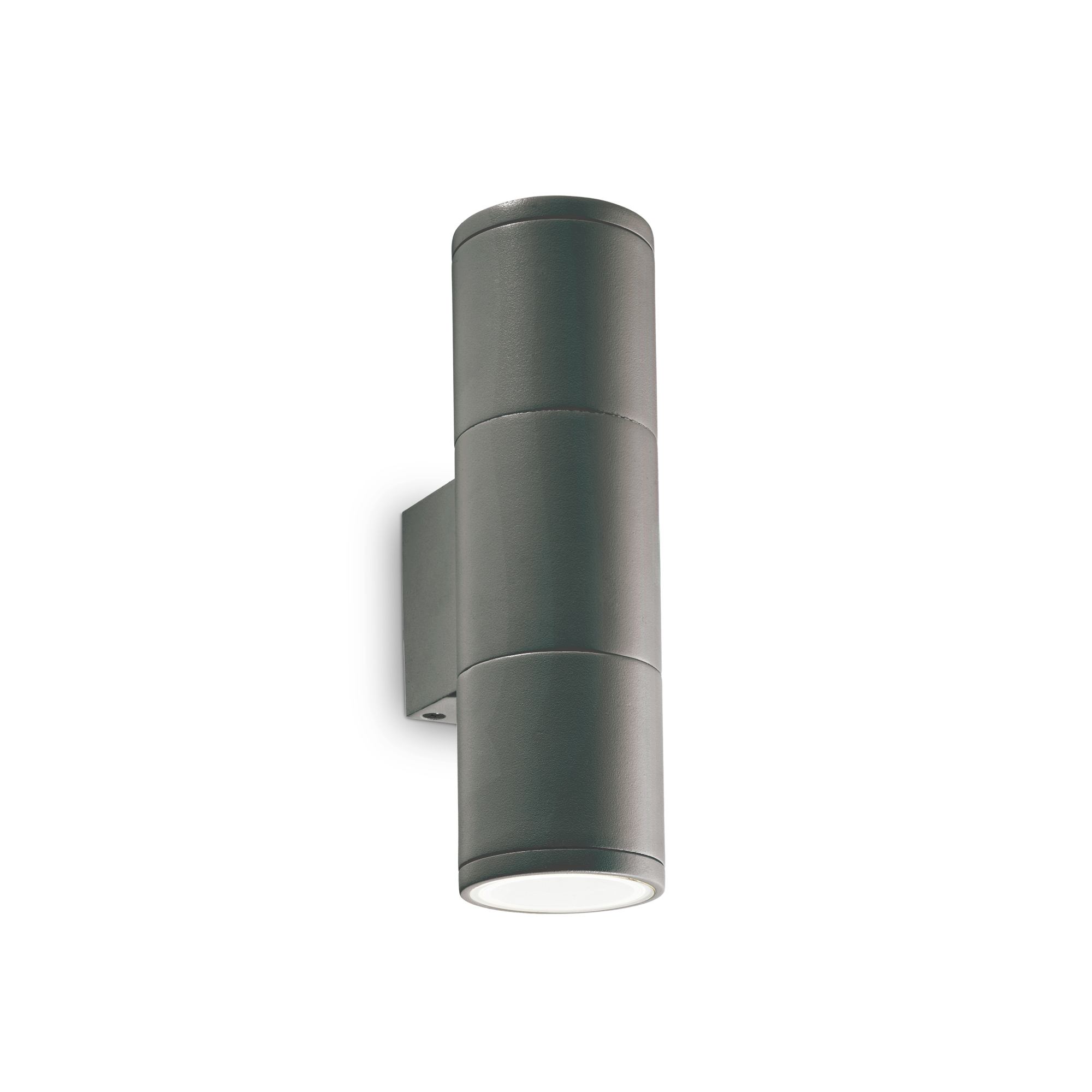 Ideal Lux 236841,Category_Wall Lights,OUTDOOR,Finish_ GUN AP2 SMALL ANTRACITE