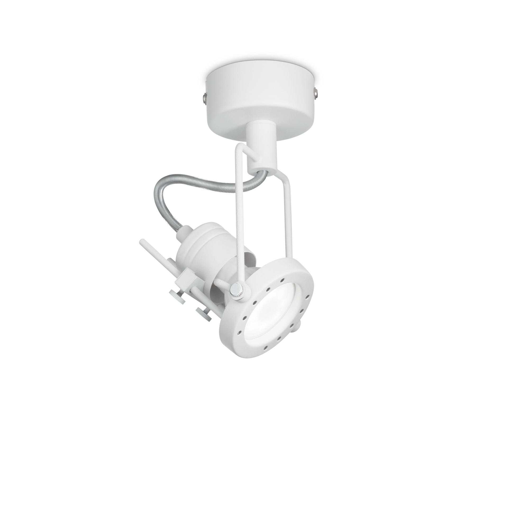 Ideal Lux 237046,Category_Flush Ceiling Lights,TECNICO,Finish_ SLIDE PL1 BIANCO
