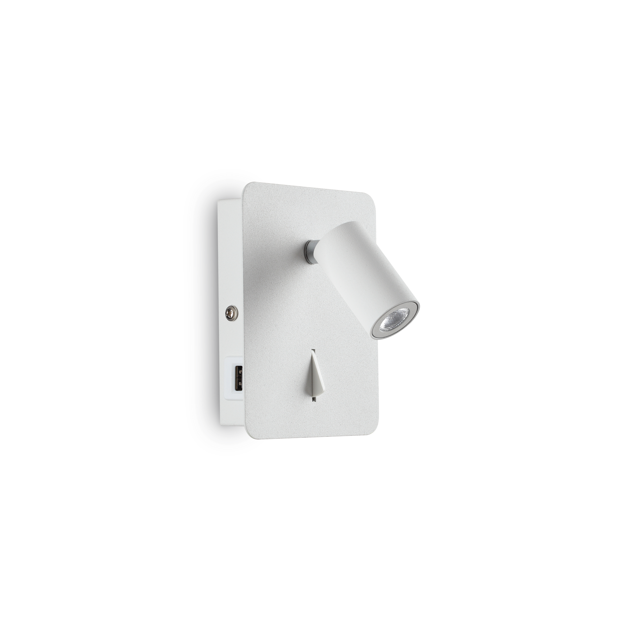 Ideal Lux 239637,Category_Wall Lights,MODERNO,Finish_ GEA AP1 SQUARE BIANCO
