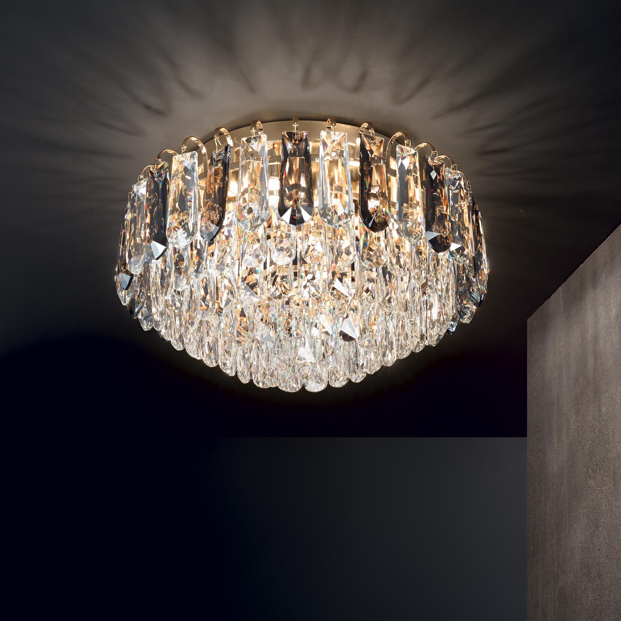 Ideal Lux 241296,Category_Flush Ceiling Lights,CLASSICO,Finish_ MAGNOLIA PL7