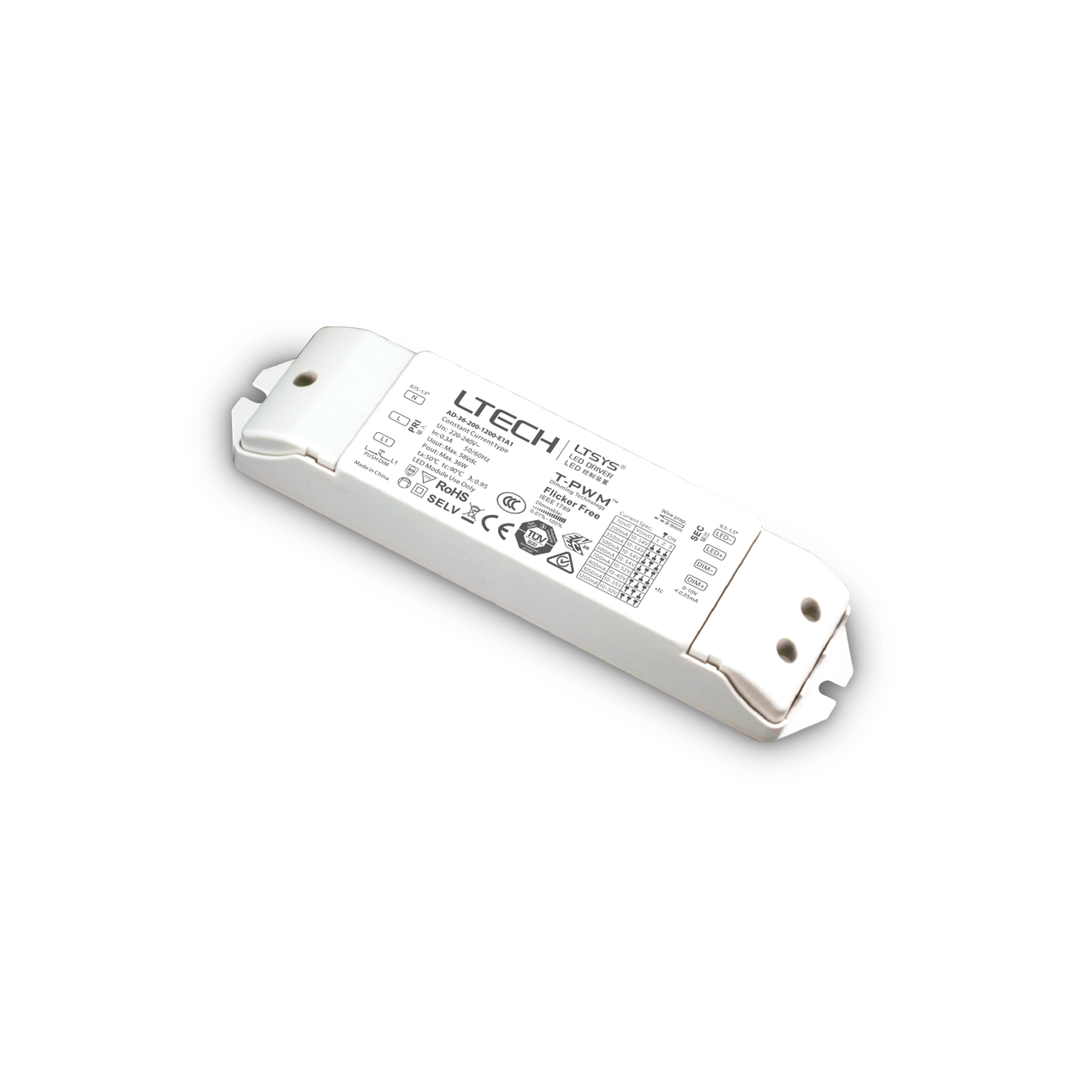 Ideal Lux 248592,Category_Accessories,TECNICO,Finish_ NOVA DRIVER DALI 36W