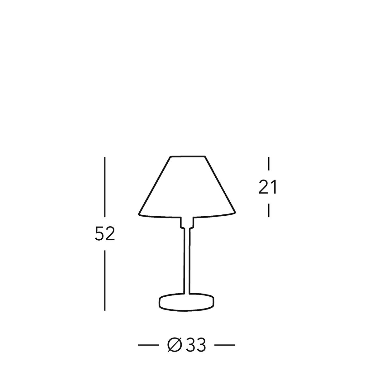 Kolarz 264.70.6 HILTON Table Light