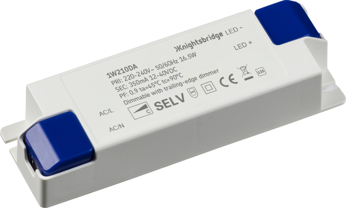 IP20 350mA 16.5W Constant Current Dimmable LED Driver
