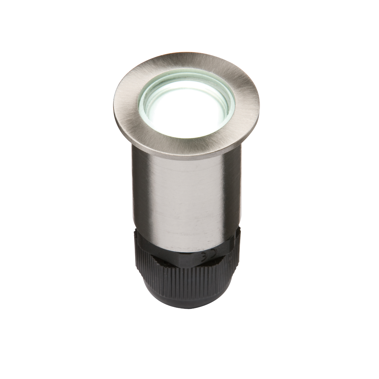 ML Accessories-4IPW IP67 24V Small Stainless Steel Ground Fitting 4 x White LED