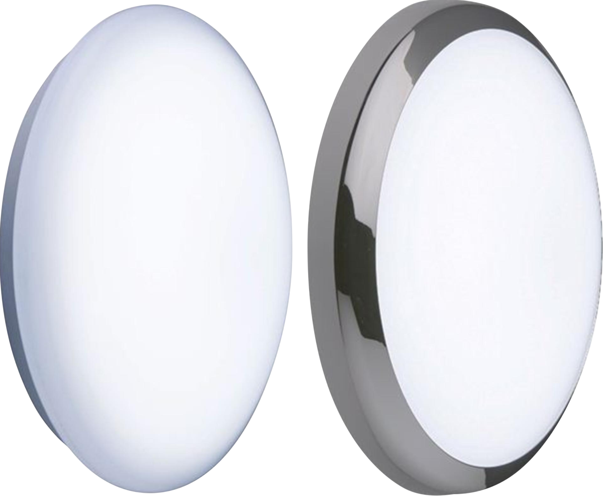 230V IP44 14W BF LED Emergency Bulkhead 300mm 1020lm 6000K