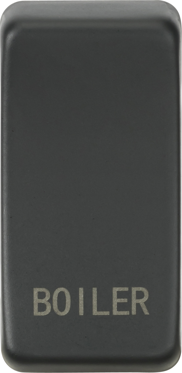 Switch cover "marked BOILER" - anthracite