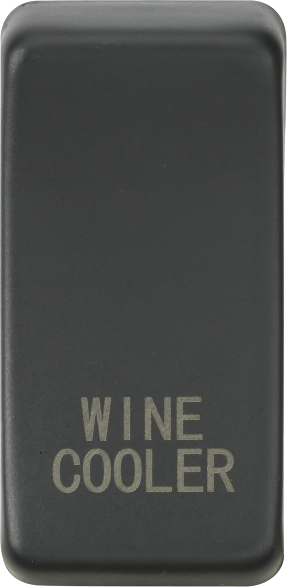 Switch cover "marked WINE COOLER" - anthracite