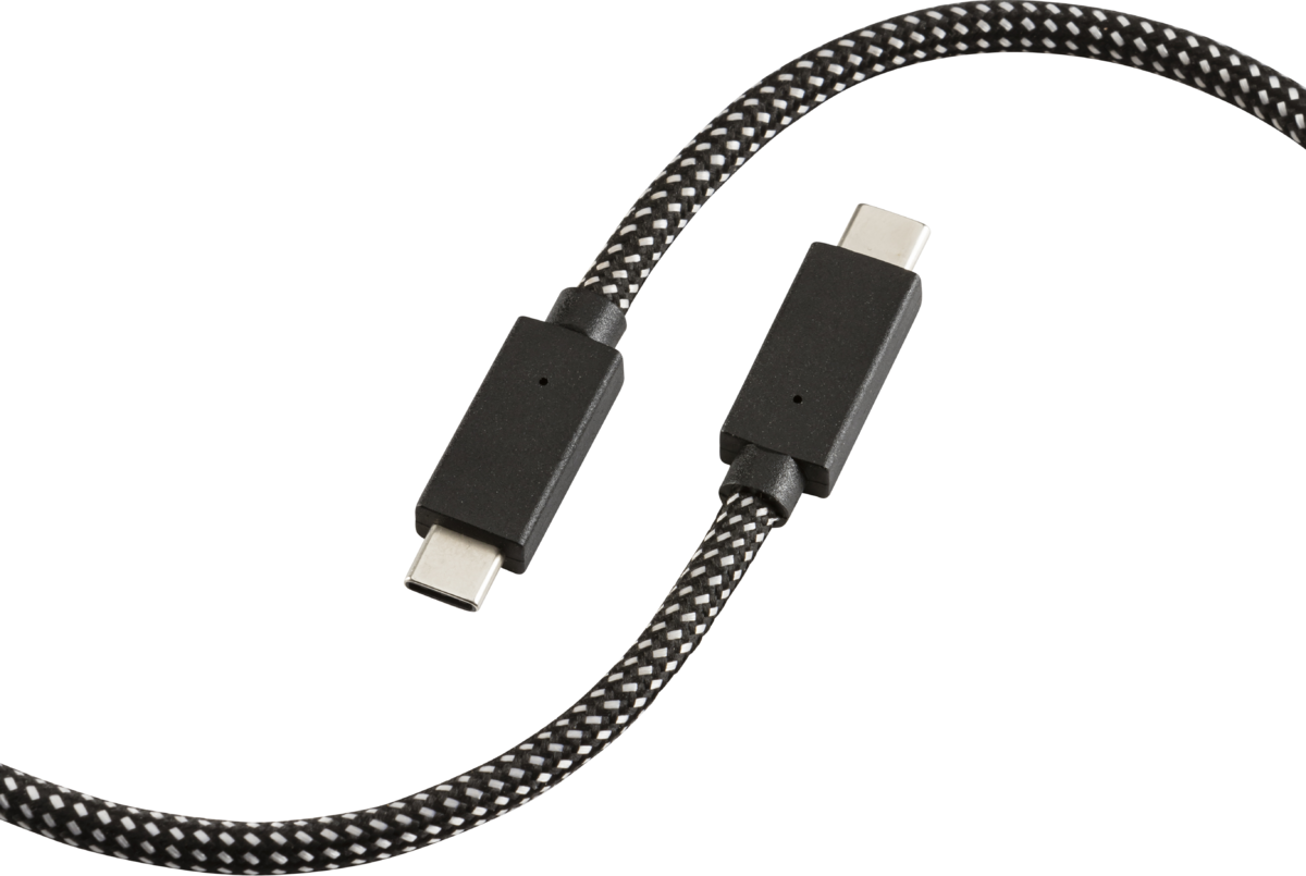 1.5m 100W USB-PD Cable - Black