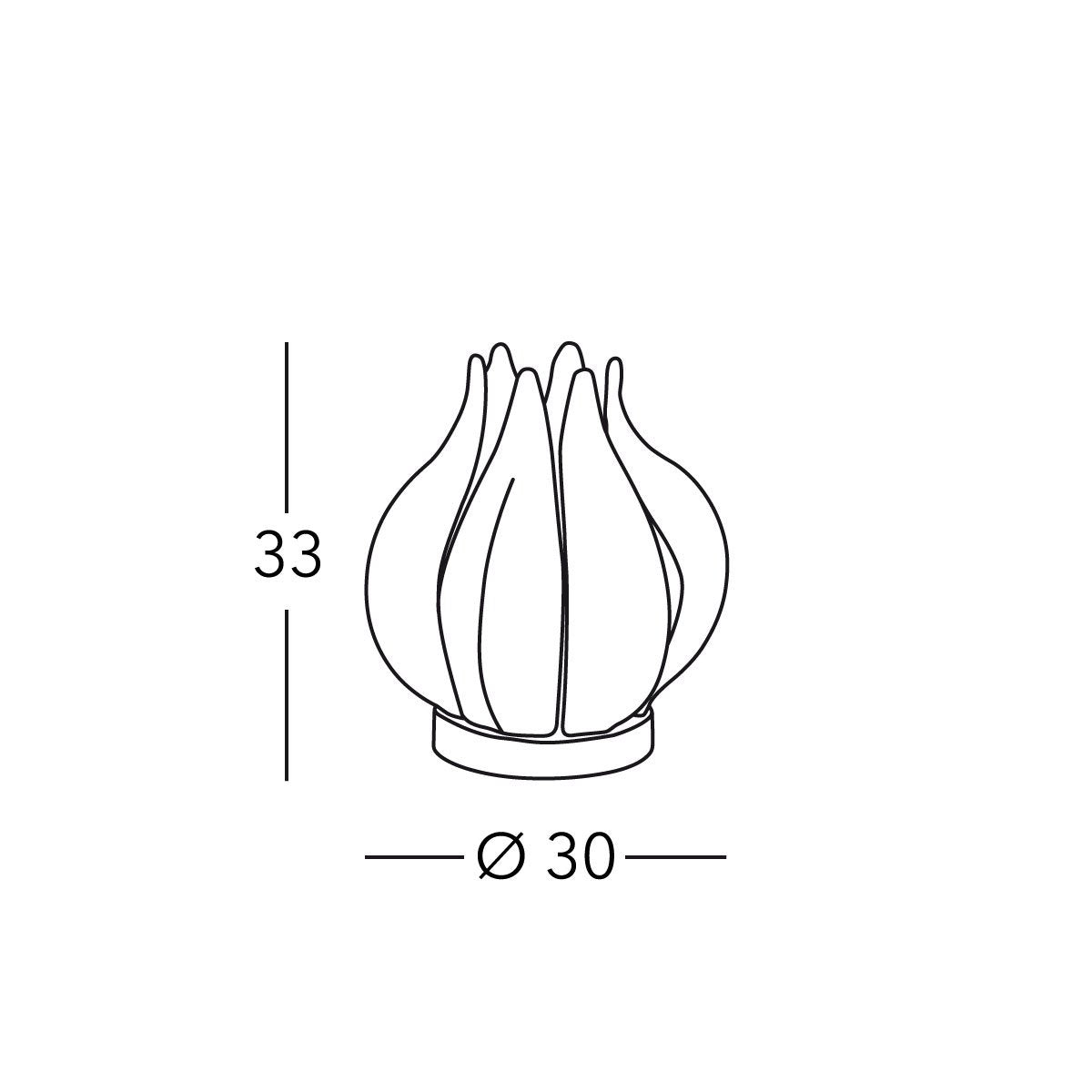 Kolarz 6001.70314 TULIPANO Table Light