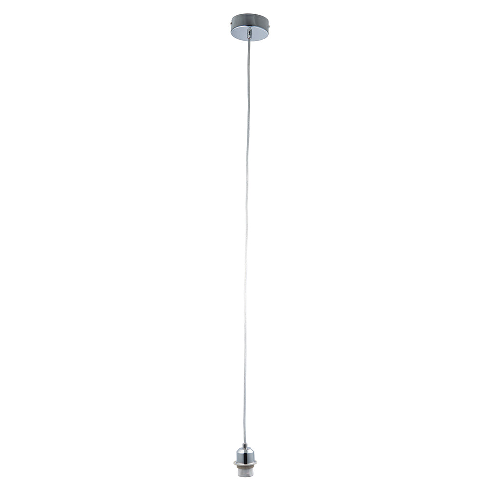 Endon Lighting 61807 Cable Set 1Lt Pendant Chrome Plate