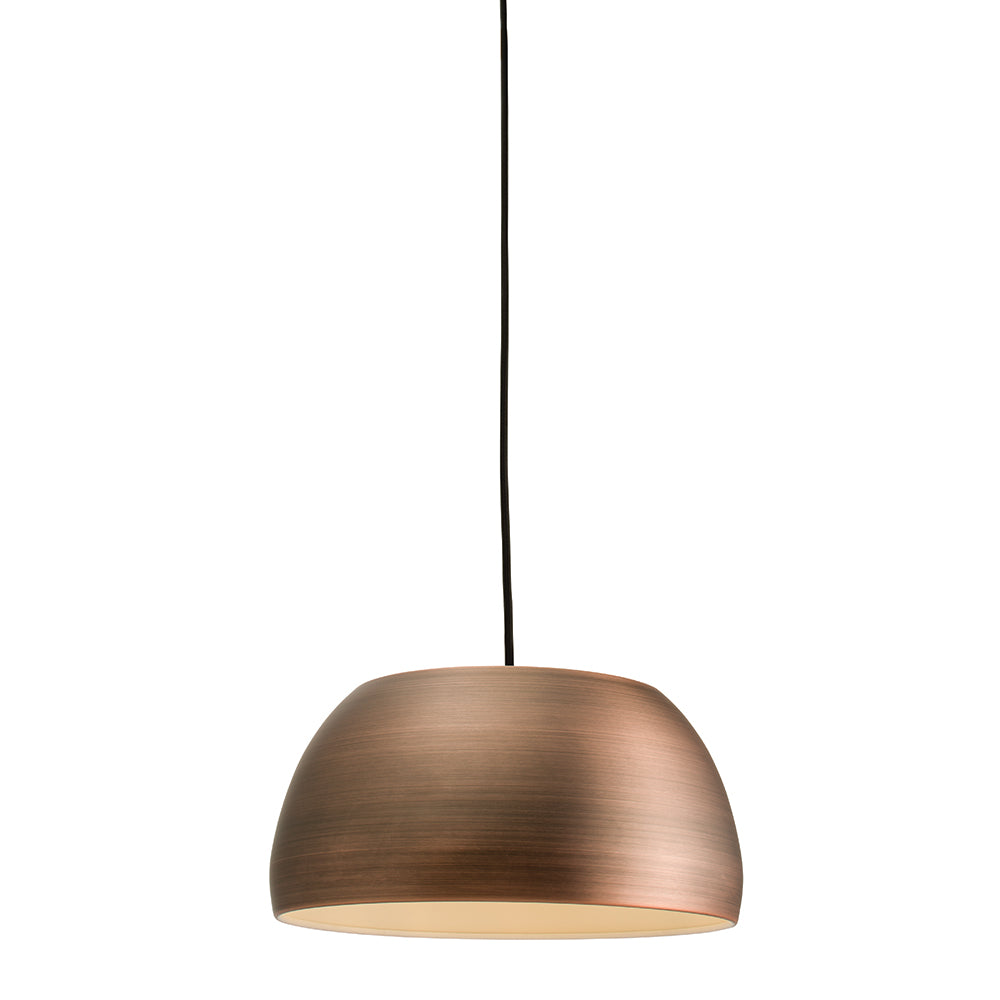 Endon Lighting 64567 Connery 1Lt Pendant Matt Bronze Paint