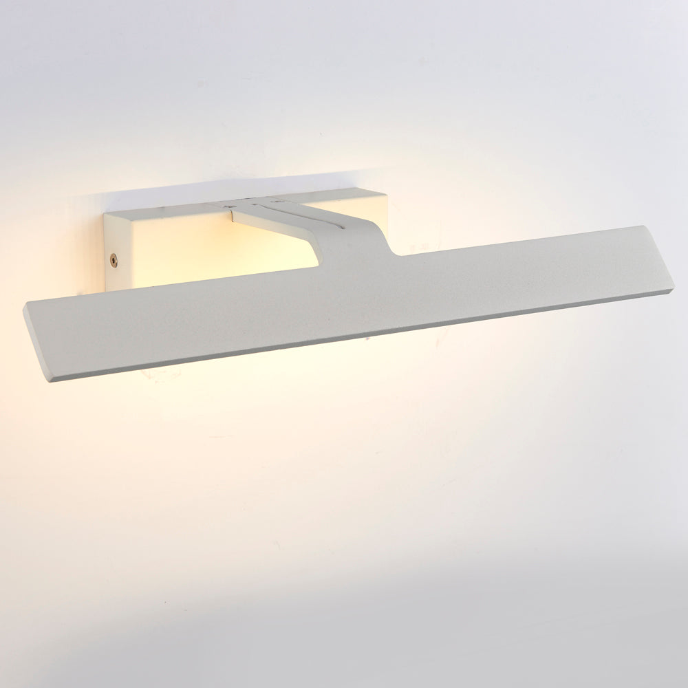 Endon Lighting 68962 Sartre 1Lt Wall Matt White Paint & Clear Acrylic