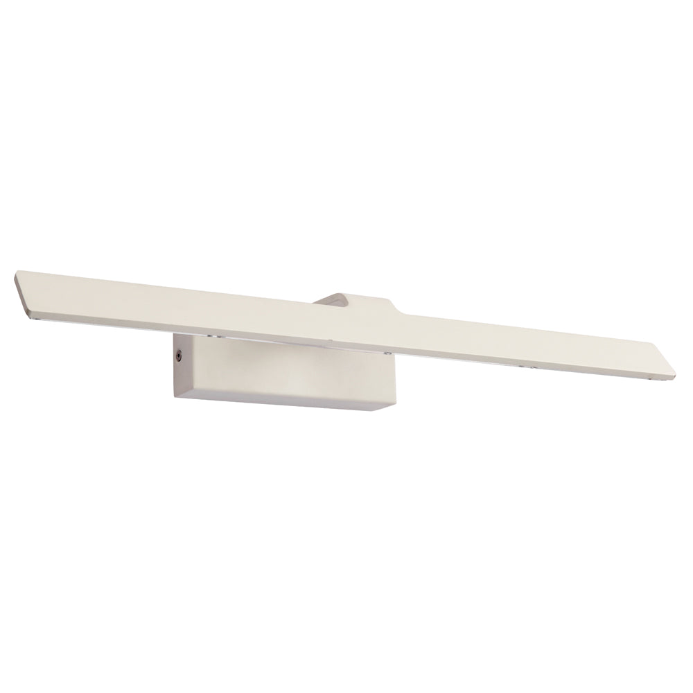 Endon Lighting 68963 Sartre 1Lt Wall Matt White Paint & Clear Acrylic