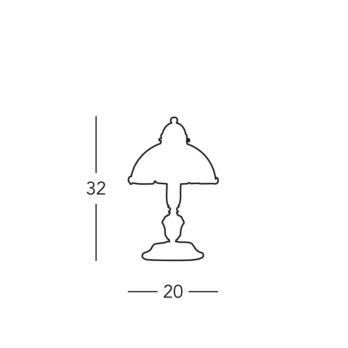 Kolarz 731.73.9 NONNA Table Light