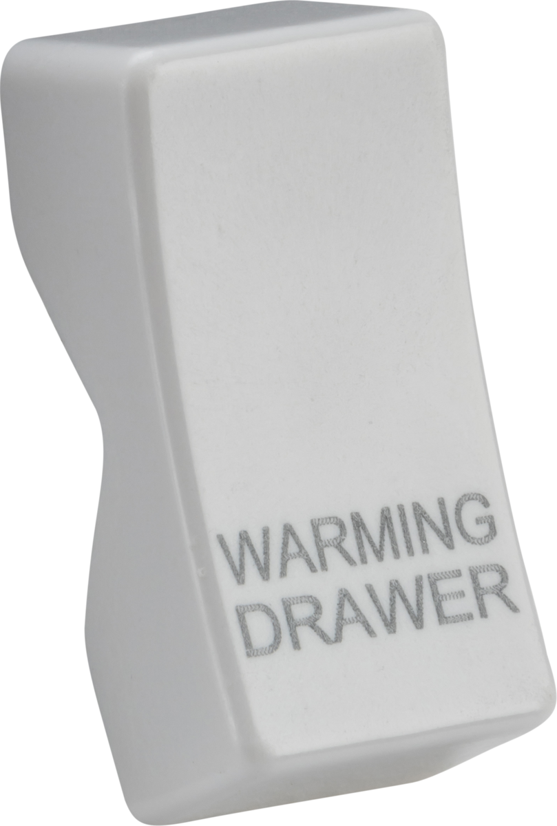 Rocker cover - laser printed WARMING DRAWER
