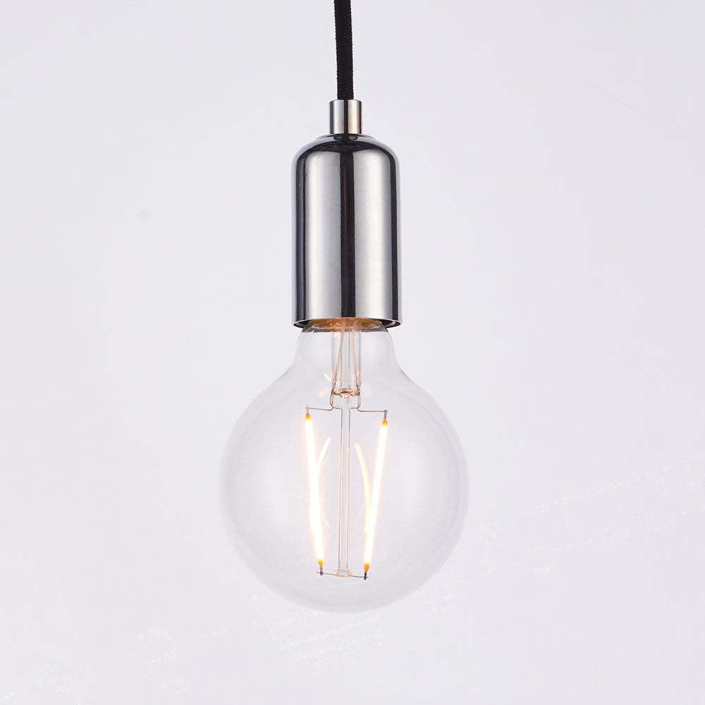 Endon Lighting 76576 Studio 3Lt Pendant Chrome Plate