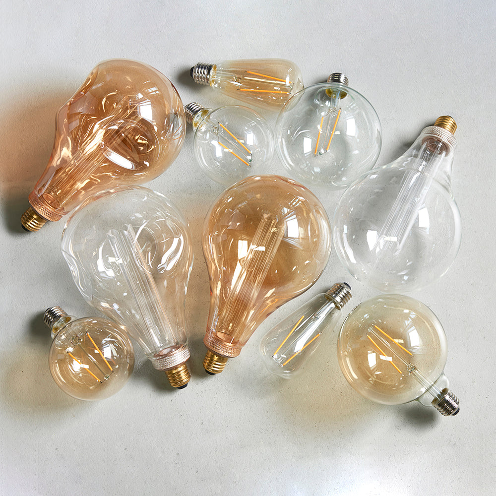 Endon Lighting 77112 Xl E27 Led Globe 1Lt Accessory Clear Glass