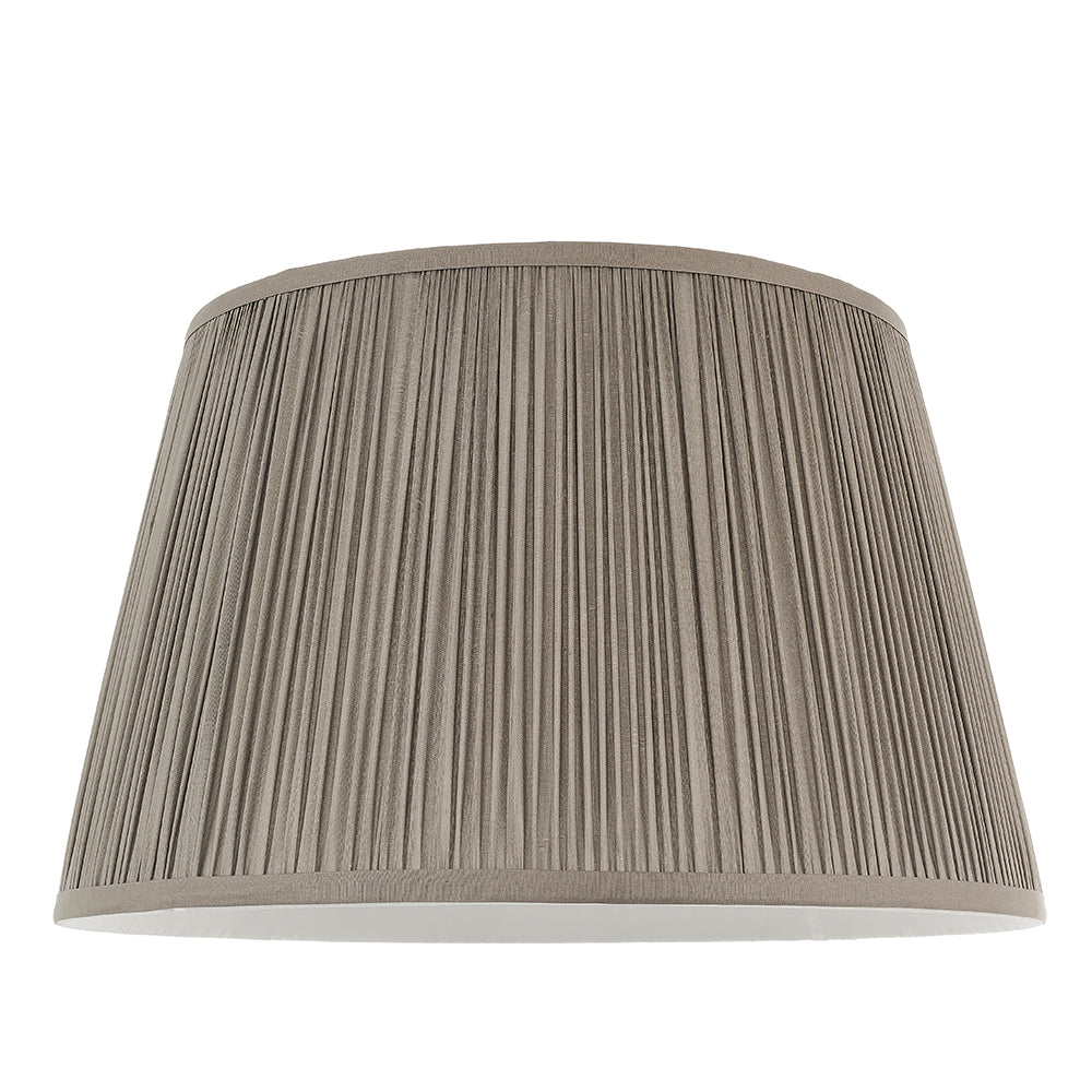 Endon Lighting 79628 Freya 1Lt Shade Charcoal Grey Silk