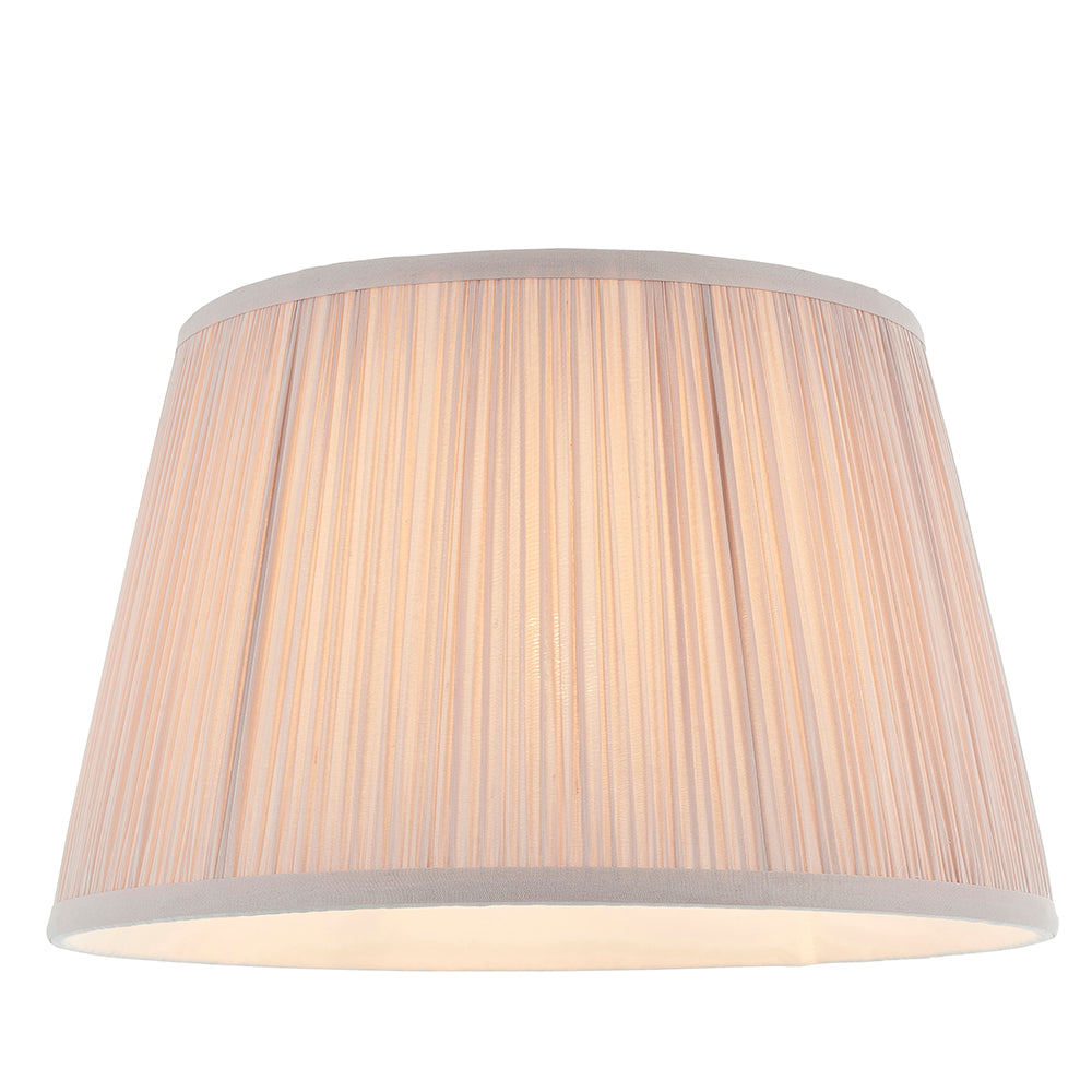 Endon Lighting 79632 Freya 1Lt Shade Dusky Pink Silk