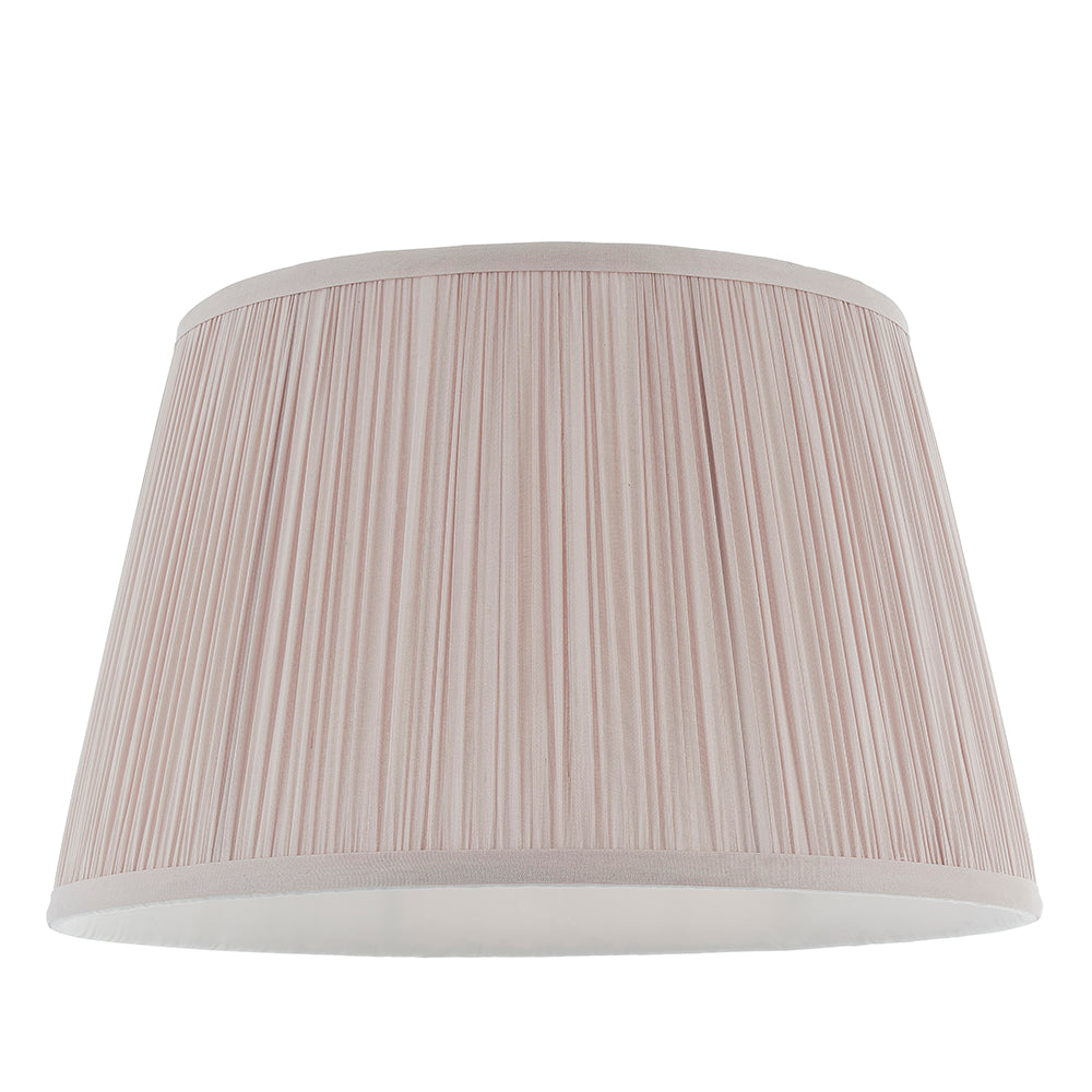 Endon Lighting 79632 Freya 1Lt Shade Dusky Pink Silk