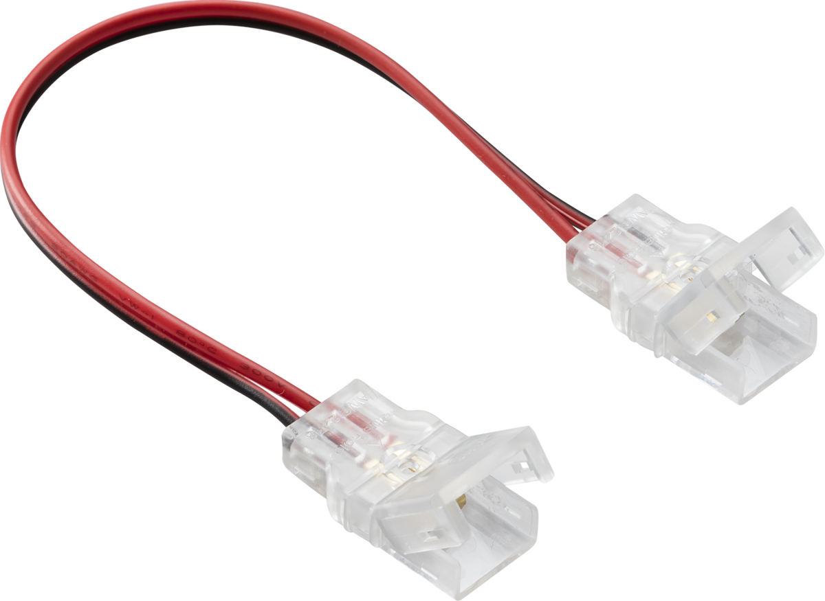 12V / 24V IP65 LED Flex Strip to Strip 150mm Connector - Single Colour