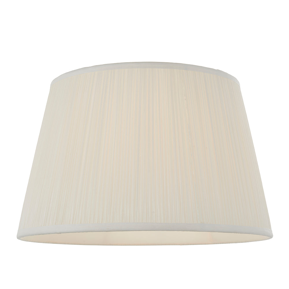 Endon Lighting 81393 Freya 1Lt Shade Vintage White Silk