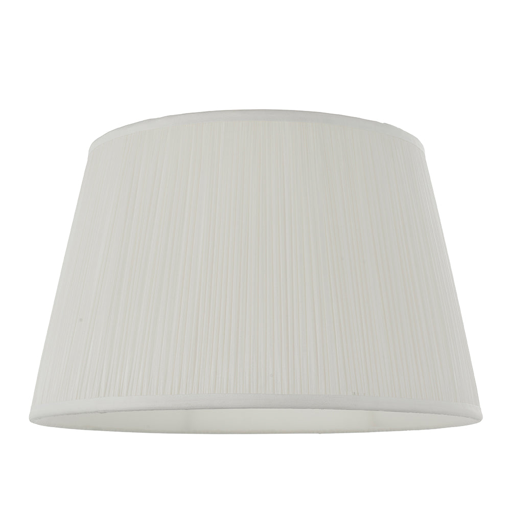 Endon Lighting 81393 Freya 1Lt Shade Vintage White Silk