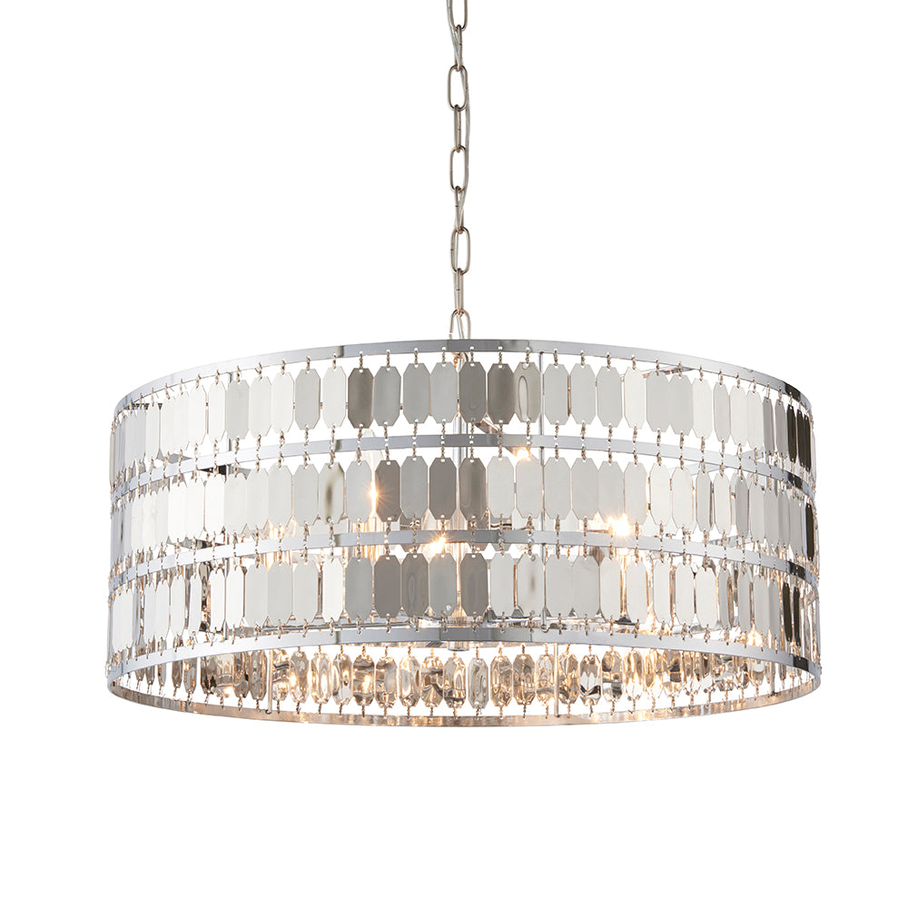 Endon Lighting 81965 Eldora 5Lt Pendant Chrome Plate