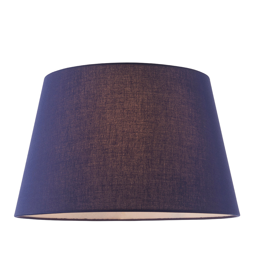 Endon Lighting 90138 Evie 1Lt Shade Navy Cotton