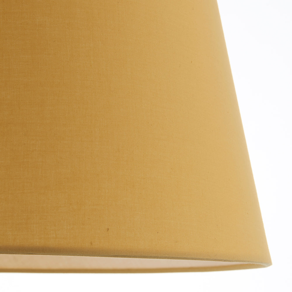 Endon Lighting 90139 Evie 1Lt Shade Yellow Cotton