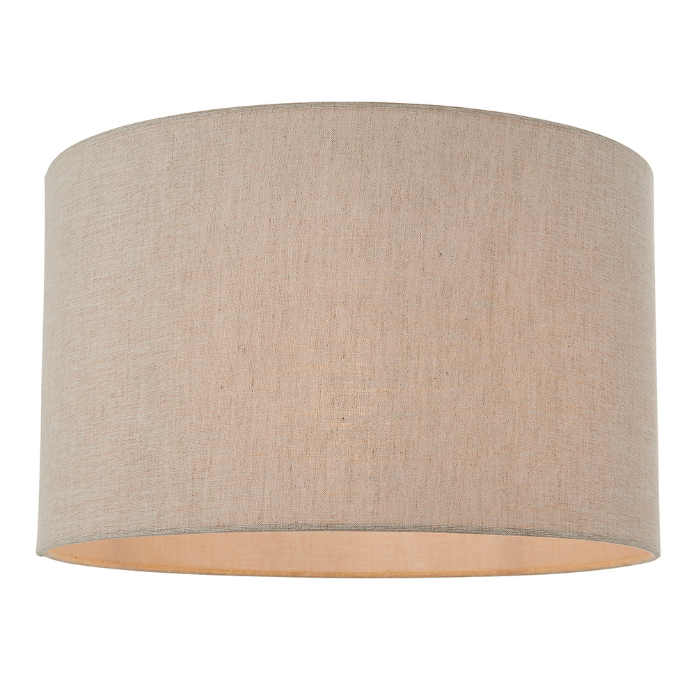Endon Lighting 90551 Mae 1Lt Shade Natural Linen