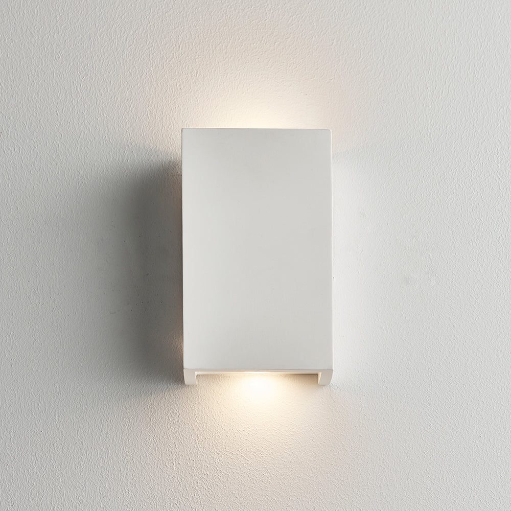 Endon Lighting 91842 Morley 2Lt Wall White Plaster