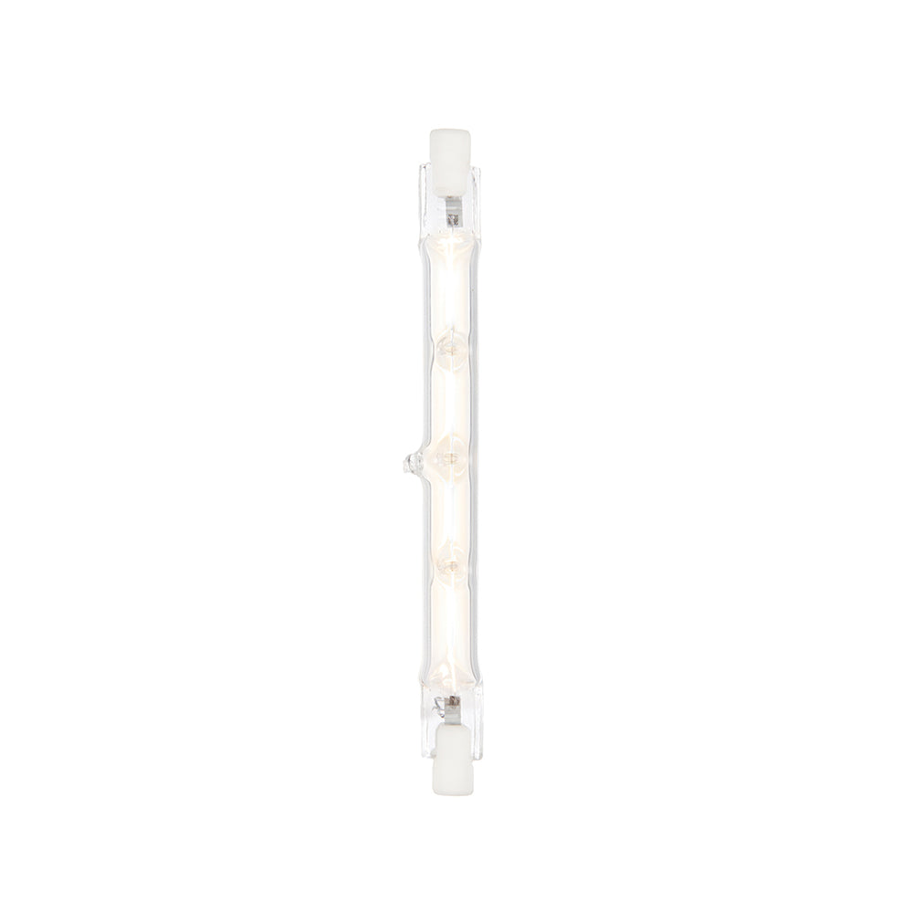 Endon Lighting 92405 R7S Eco Halogen 1Lt Accessory Clear Glass & Unglazed Ceramic