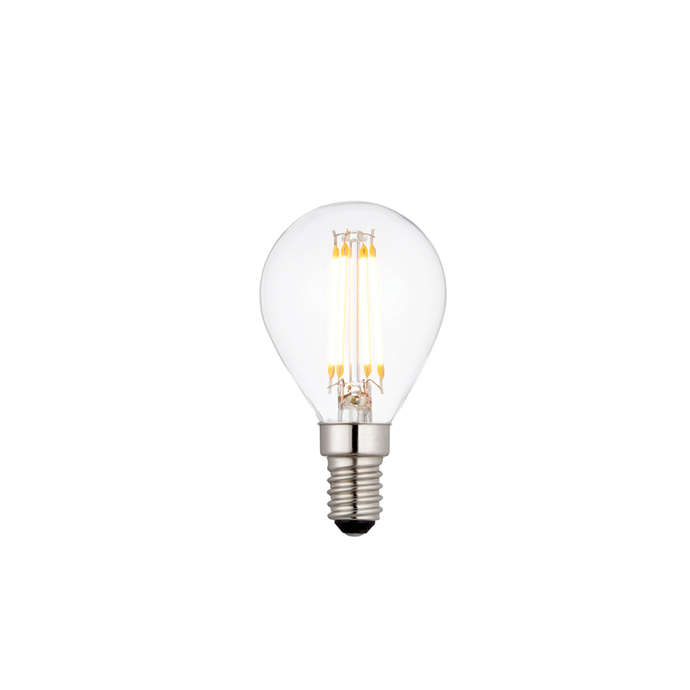 Endon Lighting 93019 E14 Led Filament Golf 1Lt Accessory Clear Glass