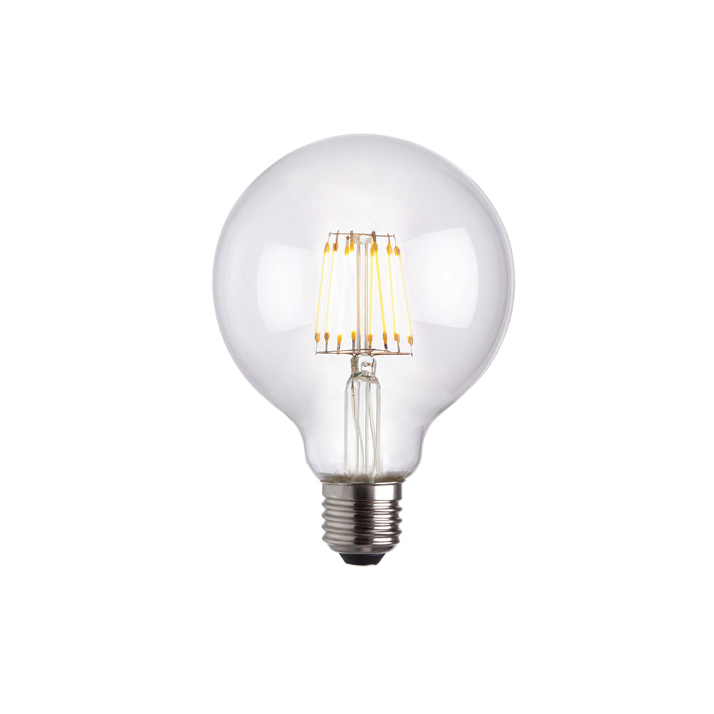 Endon Lighting 93023 E27 Led Filament Globe 1Lt Accessory Clear Glass