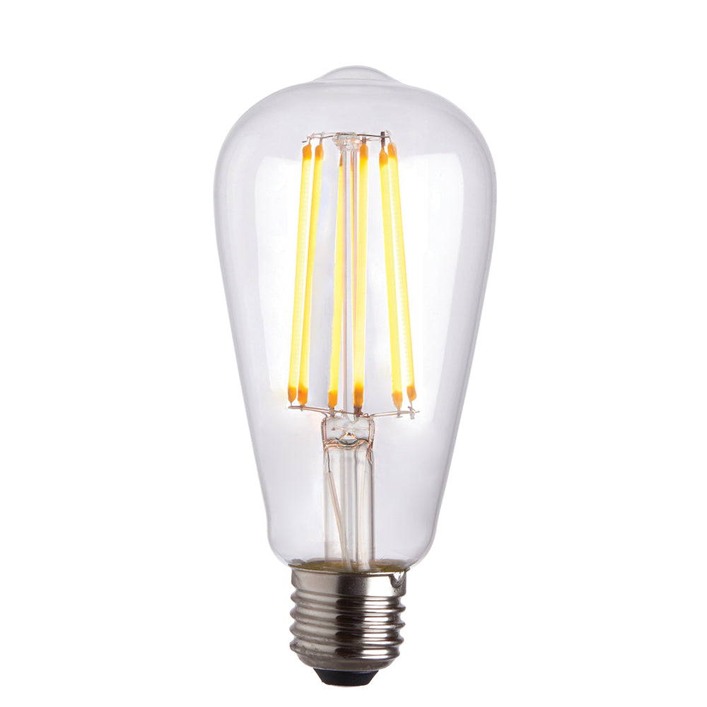 Endon Lighting 93025 E27 Led Filament Pear 1Lt Accessory Clear Glass
