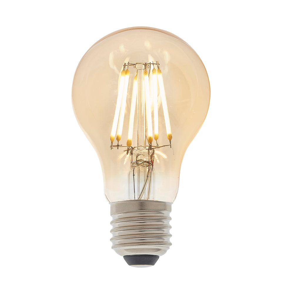 Endon Lighting 93028 E27 Led Filament Gls 1Lt Accessory Amber Glass