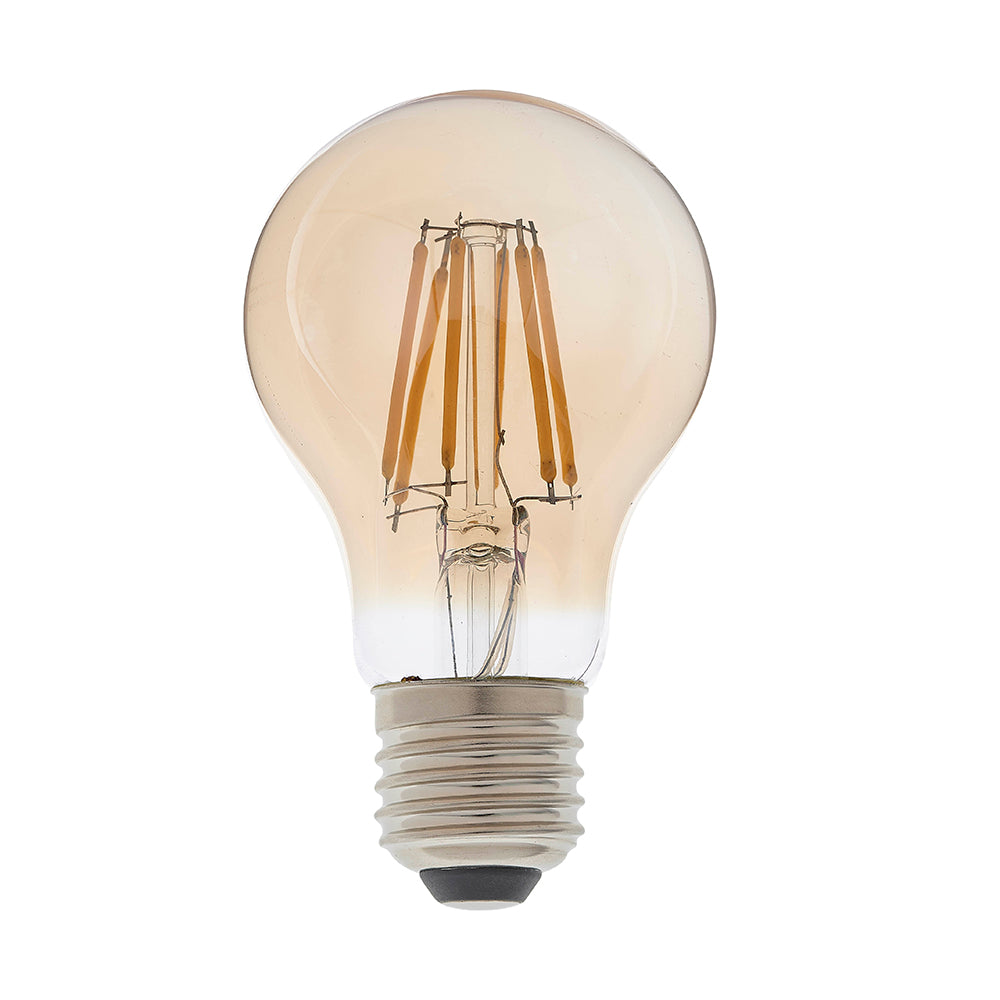 Endon Lighting 93028 E27 Led Filament Gls 1Lt Accessory Amber Glass