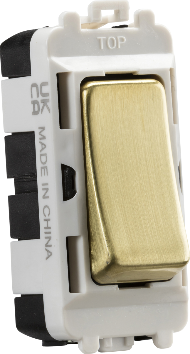 20AX intermediate module - brushed brass